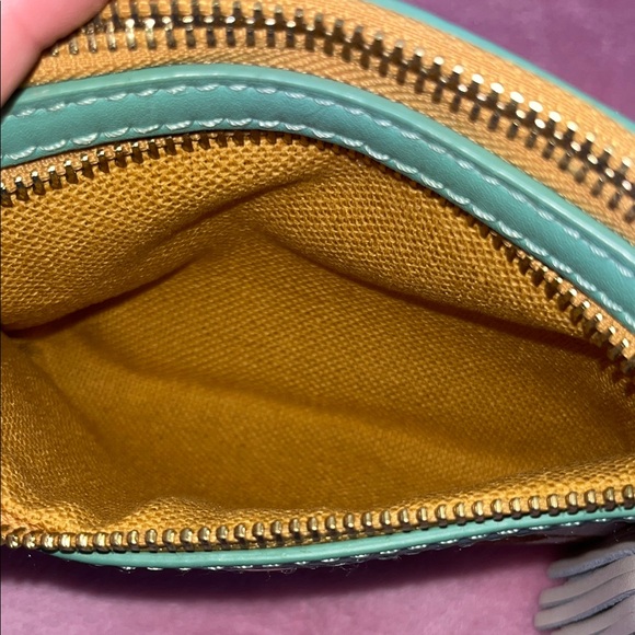 Spartina 449 Brown and Cream Wristlet - Picture 11 of 12